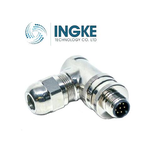 T4111401052-000  M12 Connector  TE  INGKE  5 Positions  A Orientation  IP67   Male Pins  Unshielded