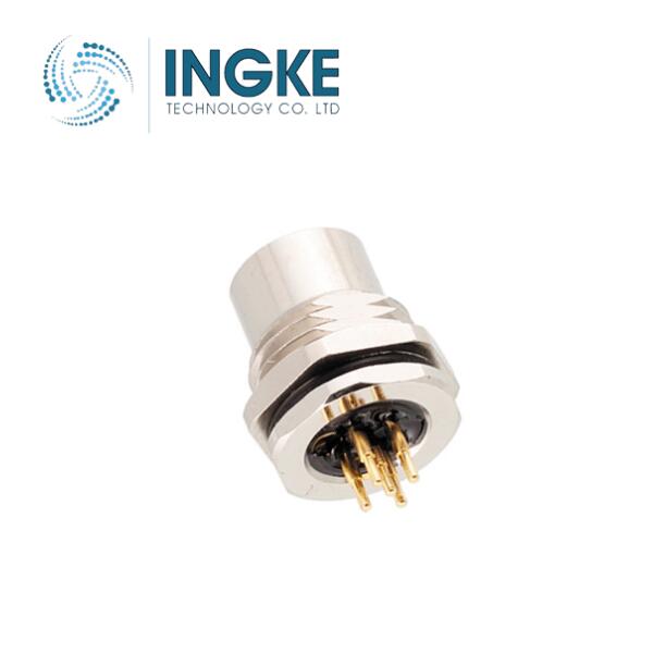 INGKE YKM12-PN210A-702 Substitute Amphenol LTW M12A-10PFFP-SF8002 M12 Circular Connector 10 Position Female