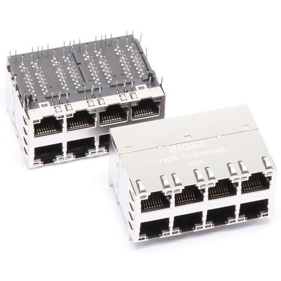 Pulse JX0B-3051NL 8ports Ethernet Connector INGKE YKK-132449NL
