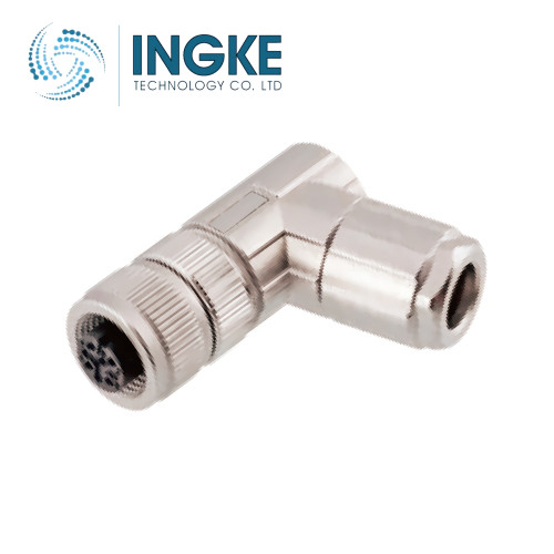 TE T4112411021-000 M12 Circular connector 2 Position Plug Female Sockets Screw B-Code IP67