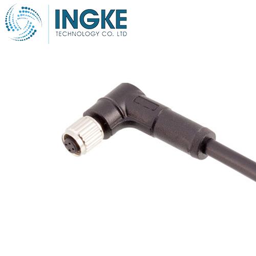 PXPPVC05RAF04ACL010PVC M5 CONNECTOR FEMALE 4 POS A CODED UNSHIELDED