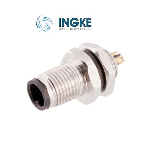 852-004-113R004   M5 Connector  NorComp  INGKE  4 Contact  Male Pins  Shielded