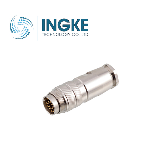 T 3260 028 3 Position Circular Connector Plug Male Pins Solder Cup Amphenol