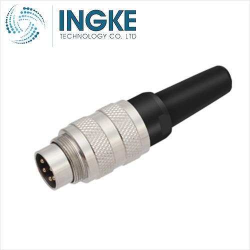 Amphenol T 3200 001 M16 CONNECTOR MALE 2 PIN KEYED SOLDER UP SHIELDED INGKE