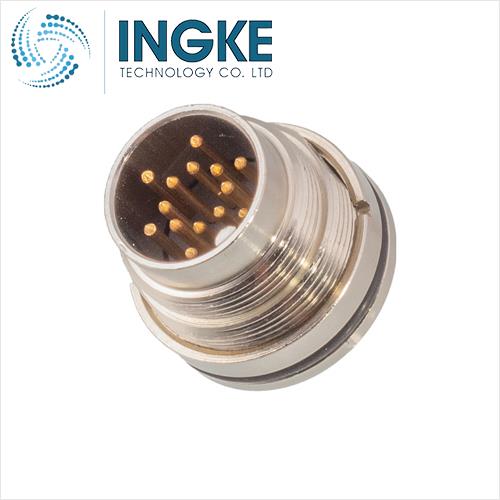 Amphenol C091 31W003 100 2 M16 CONNECTOR MALE 3 POS SOLDER CUP INGKE
