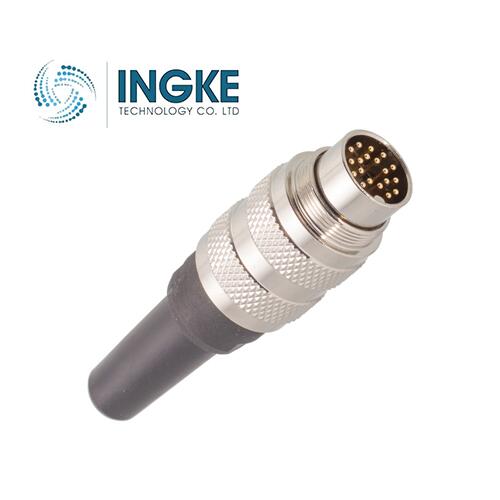 Amphenol   T-3650-000  M16 DIN Connector  INGKE  12 Contacts  Male Pins  Cable Mount