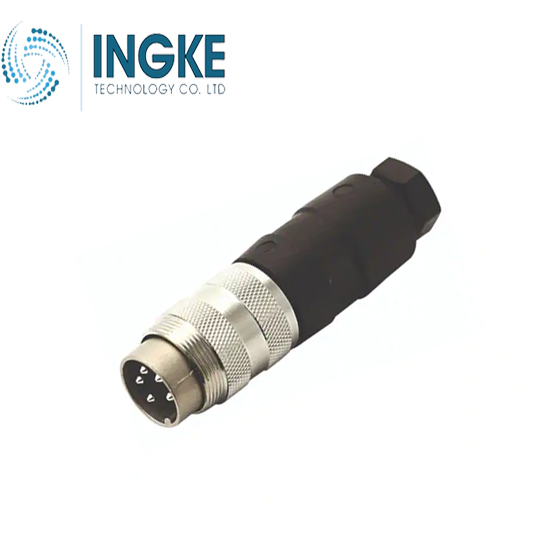 T 3260 004   Amphenol 3 Position Circular Connector Plug, Male Pins Solder Cup
