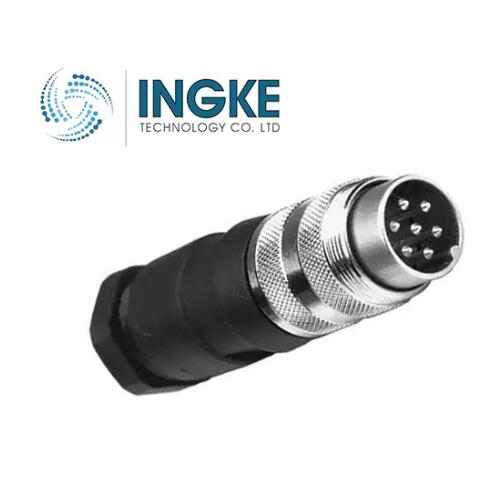 T 3504 002    Amphenol   M16 Connector  INGKE  8 Positions   IP40   Male Pins   Threaded