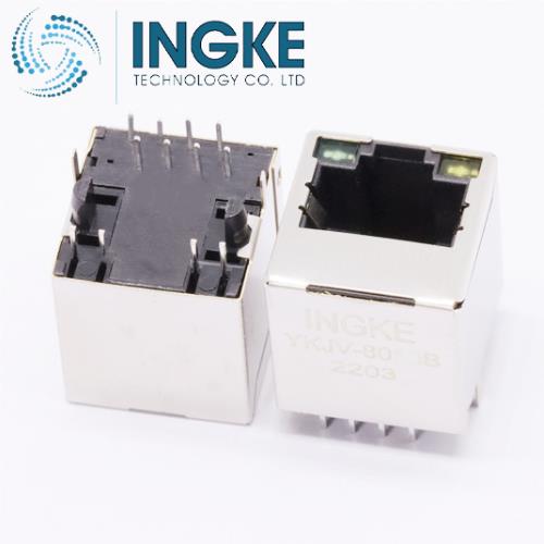 Amphenol RJE45-188-1411 Jack Modular Connector 8p8c Vertical Cat6 INGKE