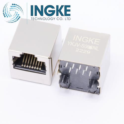 Amphenol RJE061881220H Jack Modular Connector 8p8c Vertical Shielded INGKE