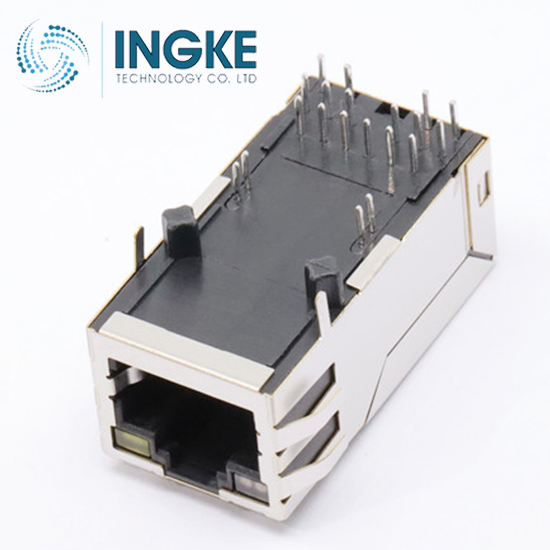 Molex 857591003 Modular Connectors / Ethernet Connectors PoE PLUS PSE ICM 1x1 LED GRN/OR GRN INGKE