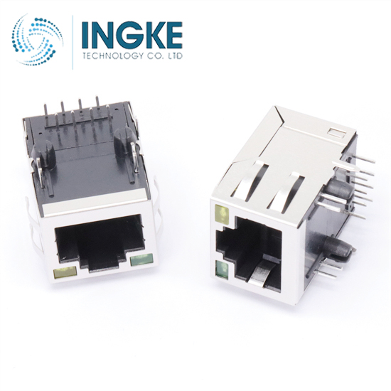 Molex 480250092 Modular Connectors / Ethernet Connectors MODULAR JACK WITH INTEGRATED MAGNETICS INGKE