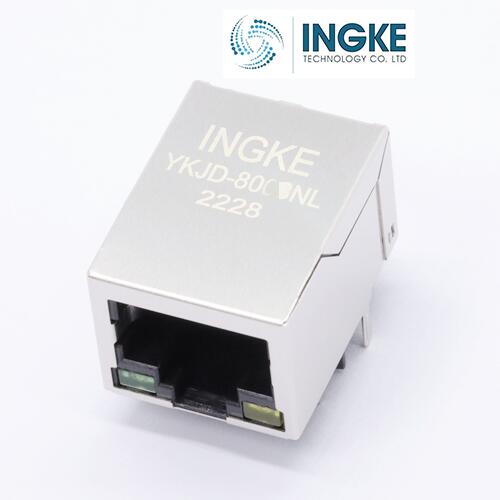 2337992-8   TE   1 Port RJ45Through Hole 1G Base-T, AutoMDIX, Power over Ethernet (PoE)    INGKE   Solder