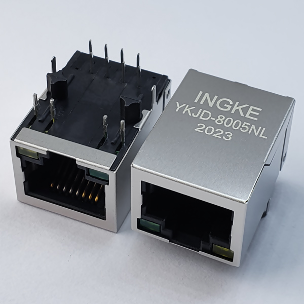 YKJD-8005NL RJ45 Ethernet Connector 10/100Base-T Magnetic Modular Jack