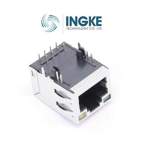 HFJT1-10GHPERL     HALO   Ethernet Connectors FastJack 10G 4PPOE RJ45 W/MAG NO LED    INGKE   PCB Mount