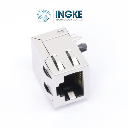 HFJT1-10GH4PERL    HALO   Ethernet Connectors FastJack 10G 4PPOE RJ45 W/MAG NO LED    INGKE   Through Hole