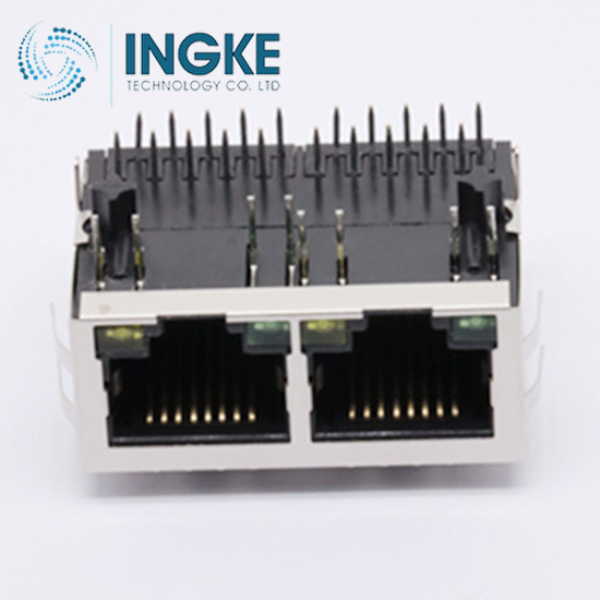 Pulse Electronics Network J00-0046 Modular Connectors / Ethernet Connectors Through Hole 1X1 Tab down 10/100, similar to J0006D01B INGKE