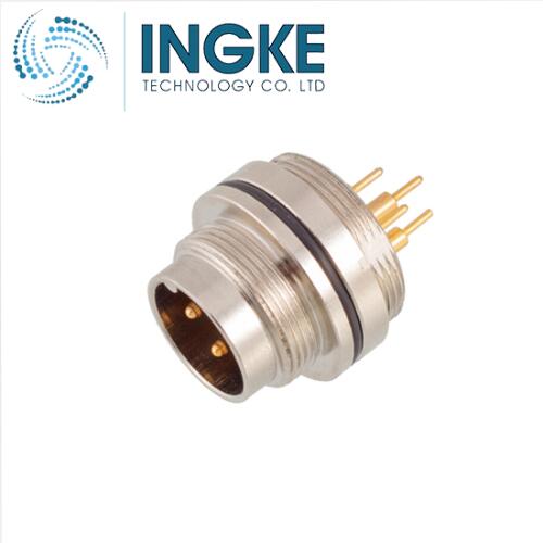 Bulgin PXMBNI16RPM08ASC 8 Position M16 Connector Receptacle Male Pins Solder Cup INGKE
