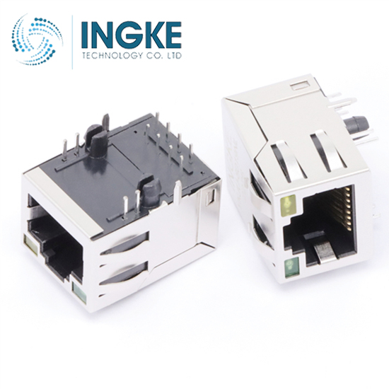 HALO Electronics HFJT1-E1G16C3-L51RL  Modular Connectors / Ethernet Connectors 1G EXTTEMP 1x1 TabUp RJ45 w/MAG G(Y)/GLED INGKE