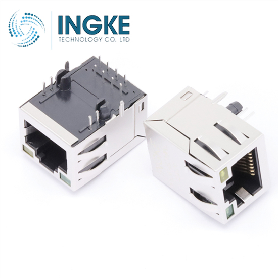 HALO Electronics HFJT1-E1G16C3-L55RL Modular Connectors / Ethernet Connectors 1G EXTTEMP 1x1 TabUp RJ45 G(Y)/G(Y) LED INGKE