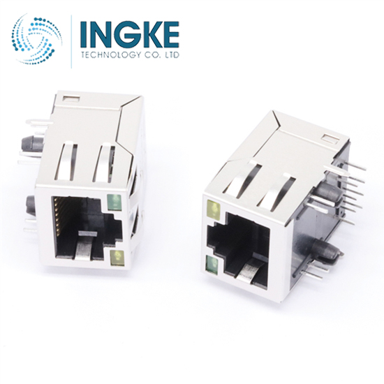 HALO Electronics HFJT1-E1G16C3-L71RL Modular Connectors / Ethernet Connectors 1G EXTTEMP 1x1 TabUp RJ45 w/MAG G(O)/GLED INGKE