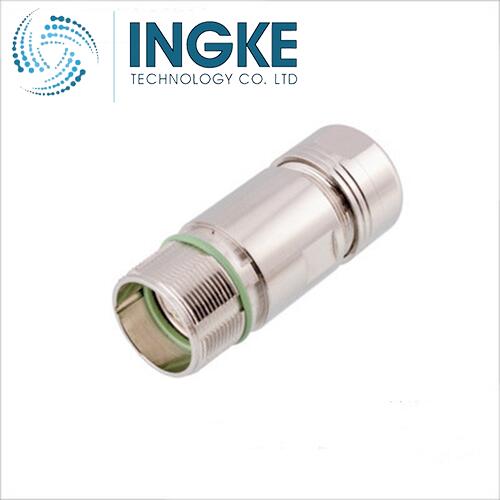 Phoenix 1618204 8 (4 + 3 Power + PE) Position Circular Connector Plug Housing  Backshell Coupling Nut INGKE