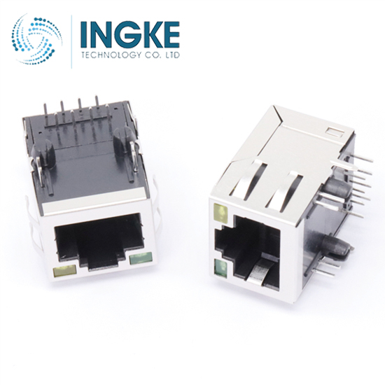 HALO Electronics HFJT1-E1G20C3-L11RL Modular Connectors / Ethernet Connectors 1G EXTTEMP 1x1 TabUp RJ45 w/MAG G/G LED INGKE