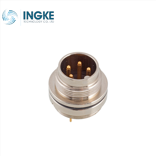 C091 31K105 100 2  Amphenol Tuchel Industrial 5 Position Circular Connector Plug, Male Pins Solder Cup