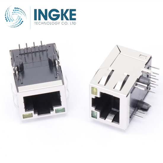 HALO Electronics HFJT1-E1G46-L12RL Modular Connectors / Ethernet Connectors GIGABIT 1x1 Tab UP RJ45 w/MAG G/Y LED INGKE