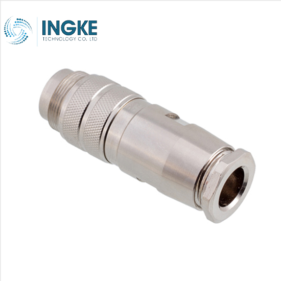 C091 11H003 000 4  Amphenol Tuchel Industrial 3 Position Circular Connector Plug Housing Free Hanging (In-Line) Backshell, Cable Clamp, Coupling Nut