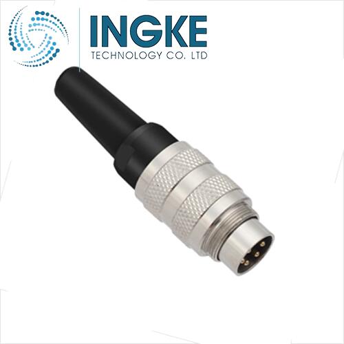 Amphenol T 3356 018 5 Position Circular Connector Plug Male Pins Solder Cup INGKE