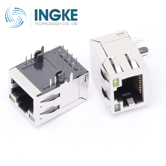 HALO Electronics HFJ11-1G16E-L11RL Modular Connectors / Ethernet Connectors GIGABIT 1x1 Tab UP RJ45 w/MAG G/G LED INGKE