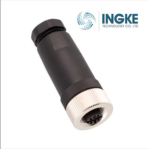 43-00422  M12 Circular Connector  4 Contact   Female Socket  B Coded	