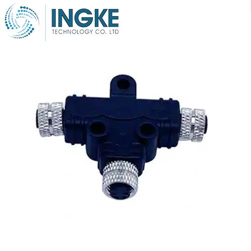 T54-A03-FMMR001 Circular Connector Distributor T-Shaped 3/3 (2) Female Sockets/Male Pins (2)