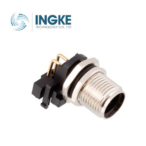 YKM12-PTB3108A Substitute MSAS-08PMMR-SF7003 M12 Connector 8 Position Circular Connector Receptacle Male Pins Solder Shielded A Code Panel Mount