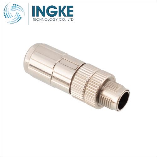 BRSCIS 4D/9 M12 CIRCULAR CONNECTOR MALE 4POS D CODED