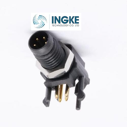 T4144035031-000  M12 Circular Connector  3 Contact  Male Pins  IP67  A Coded  Shielded