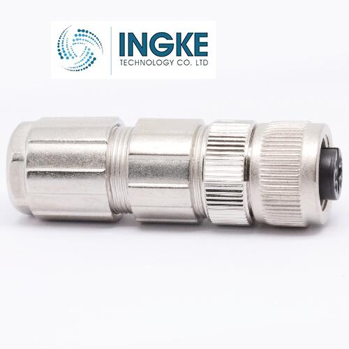 1-2823448-2  M12 Circular Connector  8 Contact  Female Socket  IP67  A Coded