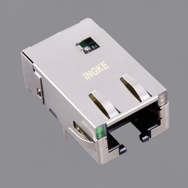 JT4-1108HL 10G Base-T RJ45 Ethernet Connector with 50µin Gold-plated