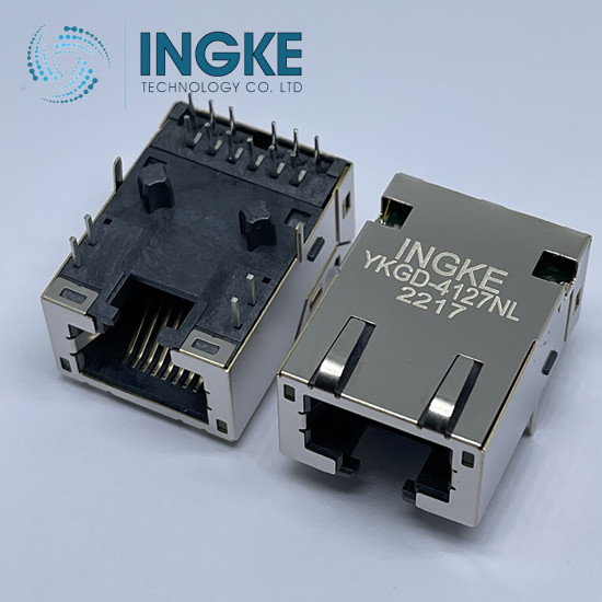 YKGD-4127NL Low Profile Gigabit Ethernet Magjack