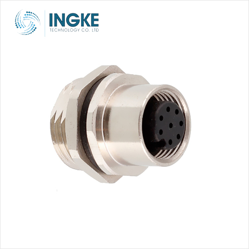 T4171120008-001 M12  Contact A Coded Socket (Female) Polyamide (PA) Circular Metric Connectors