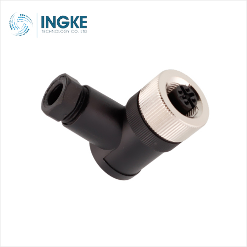 1424669 4 Position Circular Connector Receptacle Female Sockets Spring-Cage