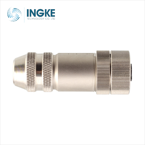 1694318 5 Position Circular Connector Receptacle Female Sockets Screw