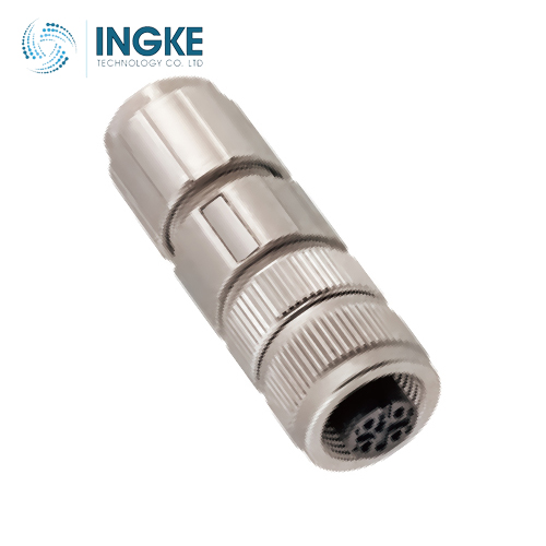 1411069 4 Position Circular Connector Receptacle Female Sockets IDC IP65/IP67 - Dust Tight Water Resistant Waterproof