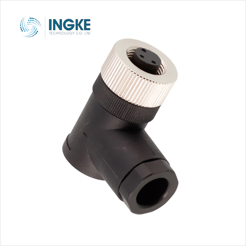1529399 3 Position Circular Connector Receptacle Female Sockets Solder Cup